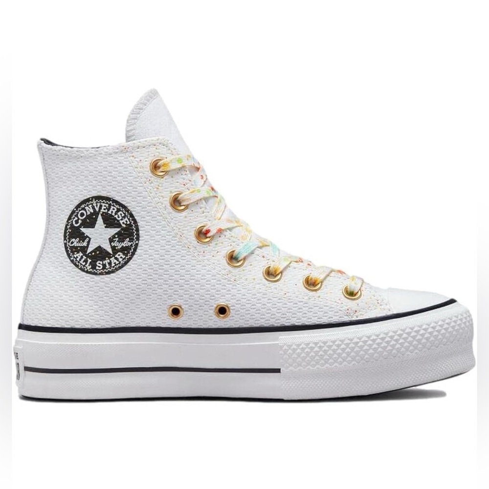 NWT- Converse ‘Chuck Taylor All Stars Lift Splatter’ Platform Hi Top Sneaker
